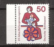 [The 25th Anniversary of the German Maternal Rest and Well-Being Foundation, type WX]