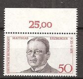 [The 100th Anniversary of the Birth of Matthias Erzberger, Polititian, type YF]