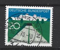 [The 75th Anniversary of the Kieler Canal, type QB]