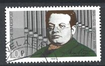 [The 75th Anniversary of the Death of Max Reger, Composer, type AXA]