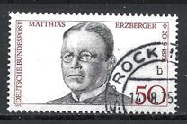 [The 100th Anniversary of the Birth of Matthias Erzberger, Polititian, type YF]