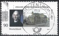 [The 300th Anniversary of the Birth of Johann Christian Senckenberg, 1707-1772, type CKL]