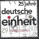 [The 25th Anniversary of The German Reunification, type DCY]