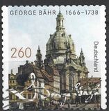 [Dresden Frauenkirche - The 350th Anniversary of the Birth of George Bähr, 1666-1738, type DDZ]