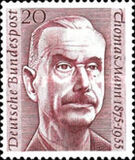 [The 1st Anniversary of the Death of Thomas Mann, type CG]