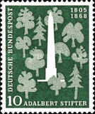 [The 150th Anniversary of the Birth of Adalbert Stifter, type BQ]