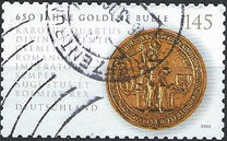 [The 650th Anniversary of the Golden "Bulle", type CHZ]