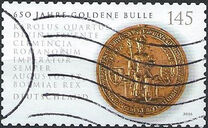 [The 650th Anniversary of the Golden "Bulle", type CHZ]