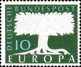 [EUROPA Stamps - No. 158 - Watermarked, type DE2]