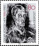 [The 100th Anniversary of the Birth of Oskar Kokoschka, Painter and Poet, tip ANG]