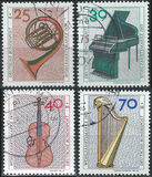 [Charity Stamps - Musical Instruments, type VA]