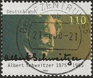 [The 125th Anniversary of the Birth of Albert Schweitzer, 1875-1965, tip BSR]