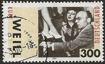 [The 100th Anniversary of the Birth of Kurt Weill, 1900-1950, tip BTA]