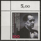 [The 100th Anniversary of the Birth of Julius Leber, Politician, type AYT]