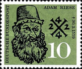 [The 400th Anniversary of the Death of Adam Riese, type EK]