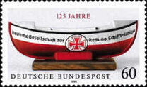 [The 125th Anniversary of the German Life Boat Service, type AUM]