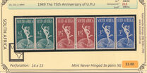 [The 75th Anniversary of U.P.U, type FN]