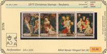 [Christmas - The 400th Anniversary of the Birth of Peter Paul Rubens, 1577-1640, type ES]