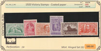 [Victory Stamps - Coated paper, type AY]