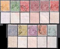 [King George V - Different Watermark, type B30]