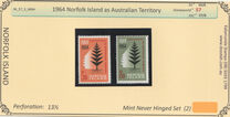 [The 50th Anniversary of Norfolk Island as Australian Territory, type AL]