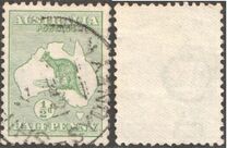 [Definitive Issues - Kangaroo and Map, type A]