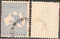 [Definitive Issues - Kangaroo and Map, type A7]