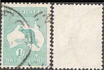 [Definitive Issues - Kangaroo and Map - Different Watermark, type A28]