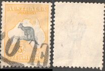 [Definitive Issues - Kangaroo and Map - Different Watermark, type A30]