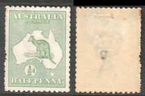 [Definitive Issues - Kangaroo and Map, type A]