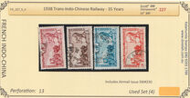 [The 35th Anniversary of the Trans-Indo-Chinese Railway, type AR]