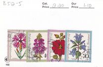 [Charity Stamps - Flowers, type WK]