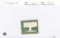 [EUROPA Stamps - No. 158 - Watermarked, type DE2]