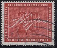 [The 125th Anniversary of the Birth of Heinrich von Stephan, type BX]