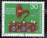 [The 50th Anniversary of German Broadcasting, type VE]