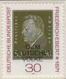 [The 100th Anniversary of the Birth of Friedrich Ebert, type QV]