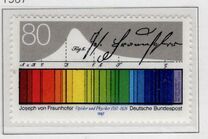 [The 200th Anniversary of the Birth of Josef von Frauenhofer, Optician and Physicist, tip AOV]