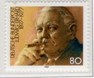 [The 90th Anniversary of the Birth of Ludwig Erhard, Politician, tip AOQ]