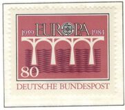 [EUROPA Stamps - Bridges - The 25th Anniversary of C.E.P.T., type AKX1]