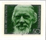 [The 150th Anniversary of the Birth of Wilhelm Raabe, Poet, type AGV]