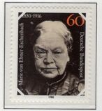 [The 150th Anniversary of the Birth of Marie von Ebner Eschenbach, Writer, type AFO]