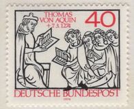 [The 700th Anniversary of the Death of Thomas von Aquin, Theologian, type VN]