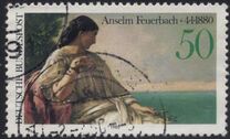 [The 100th Anniversary of the Death of Anselm Feuerbach, Painter, type AEQ]