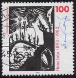 [The 100th Anniversary of the Birth of Hans Leip, Writer and Lithografic Artist, type BDK]