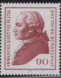 [The 250th Anniversary of the Birth of Immanuel Kant, Philosopher, type VY]