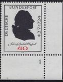 [The 250th Anniversary of the Birth of Friedrich Gottlieb Klopstock, Poet, type WB]