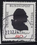 [The 250th Anniversary of the Birth of Friedrich Gottlieb Klopstock, Poet, type WB]