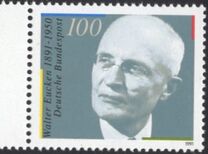 [The 100th Anniversary of the Birth of Walter Eucken, Politician, type AVR]