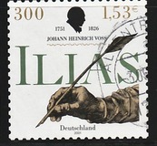 [The 250th Anniversary of the Birth of Johan Heinrich Voss, Writer, type BVO]