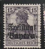 [German Empire Postage Stamps Overprinted "Freistaat Bayern", type O5]